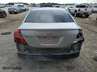 2012 Honda Civic Sdn LX with VIN 19XFB2F50CE049651, listed as a Copart auction lot 52741895 with 133,108 mi miles and Salvage Title. Bid and sale history available at carsss.com. Image 6.