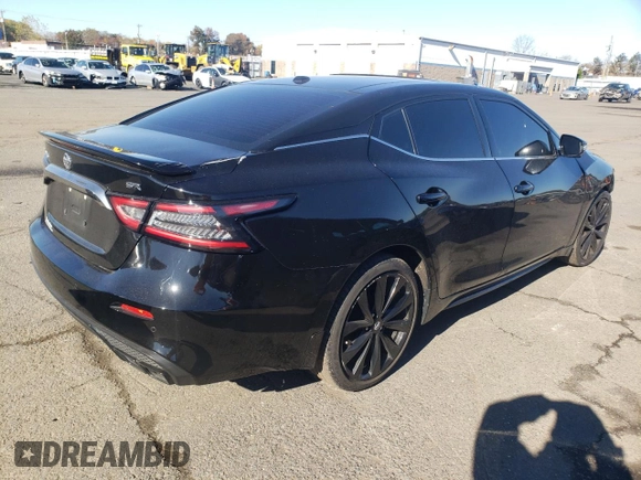 2019 Nissan Maxima Platinum z VIN 1N4AA6AV9KC374886, wystawiony jako Copart lot #74562913 z przebiegiem 49 599 mil mil oraz Szkoda całkowita • Salvage title. Historia ofert i sprzedaży dostępna na DreamBid. Obrazek 3.