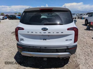 2021 Kia Telluride SX with VIN 5XYP5DHC2MG176084, listed as a Copart auction lot 58782485 with 55,863 mi miles and Salvage title. Bid and sale history available at DreamBid. Image 6.