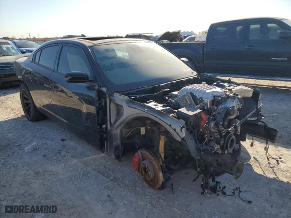 2020 Dodge Charger Scat Pack with VIN 2C3CDXGJ2LH251485, listed as a Copart auction lot 82960534 with 0 mi miles and Salvage Title. Bid and sale history available at carsss.com. Image 4.