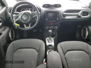 2017 Jeep Renegade Altitude with VIN ZACCJABB4HPG38515, listed as a Copart auction lot 58503415 with 104,040 mi miles and Salvage title. Bid and sale history available at DreamBid. Image 8.