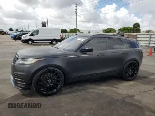 2018 Land Rover Range Rover Velar R-Dynamic SE with VIN SALYL2RV8JA769158, listed as a Copart auction lot 55210825 with 0 mi miles and Clean Title. Bid and sale history available at carsss.com. Image 1.