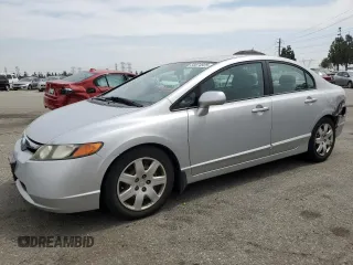 2006 Honda Civic LX z VIN 1HGFA16506L139120, wystawiony jako Copart lot #58874925 z przebiegiem 147 123 mil mil oraz Szkoda całkowita • Salvage title. Historia ofert i sprzedaży dostępna na DreamBid. Obrazek 1.