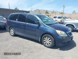 2010 Honda Odyssey EX-L with VIN 5FNRL3H73AB107662, listed as a IAAI auction lot 42107166 with 188,308 mi miles. Bid and sale history available at carsss.com. Image 1.