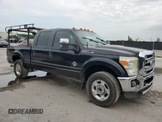 2011 Ford F-250 XL with VIN 1FT7W2BT4BEB22981, listed as a Copart auction lot 64594735 with 381,861 mi miles and Salvage title. Bid and sale history available at DreamBid. Image 4.