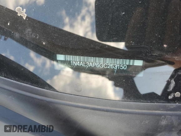 2016 Nissan Altima SL with VIN 1N4AL3AP6GC263150, listed as a Copart auction lot 50688935 with 69,720 mi miles and Salvage Title. Bid and sale history available at carsss.com. Image 12.