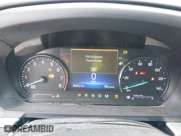 2020 Ford Explorer XLT with VIN 1FMSK8DH7LGB41348, listed as a IAAI auction lot 41547113 with 76,372 mi miles and . Bid and sale history available at DreamBid. Image 7.