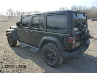 2022 Jeep Wrangler Unlimited Sport S with VIN 1C4HJXDG8NW200371, listed as a Copart auction lot 52548715 with 15,902 mi miles and Salvage Title. Bid and sale history available at DreamBid. Image 2.