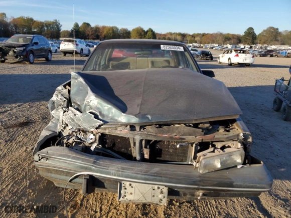 1993 Buick Century Special with VIN 1G4AG55N3P6444283, listed as a Copart auction lot 82563034 with 107,017 mi miles and Salvage Title. Bid and sale history available at carsss.com. Image 5.