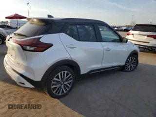 2021 Nissan Kicks SR z VIN 3N1CP5DV9ML473970, wystawiony jako Copart lot #46189545 z przebiegiem 41 676 mil mil oraz Szkoda całkowita • Salvage title. Historia ofert i sprzedaży dostępna na DreamBid. Obrazek 3.
