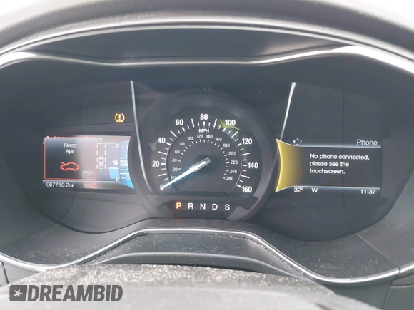 2016 Ford Fusion Titanium with VIN 3FA6P0K94GR183257, listed as a IAAI auction lot 41374728 with 67,780 mi miles and . Bid and sale history available at carsss.com. Image 7.