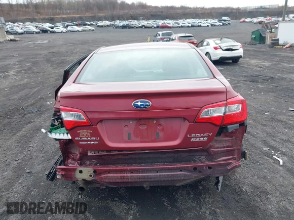 2017 Subaru Legacy with VIN 4S3BNAB63H3044697, listed as a IAAI auction lot 41957611 with 95,927 mi miles. Bid and sale history available at carsss.com. Image 16.