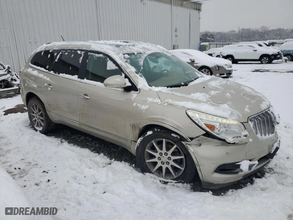 2015 Buick Enclave Leather with VIN 5GAKRBKD1FJ127547, listed as a Copart auction lot 44721295 with 82,198 mi miles and Salvage Title. Bid and sale history available at carsss.com. Image 4.