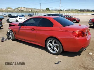 2016 BMW 4 Series 428i with VIN WBA3V7C59G5A25913, listed as a Copart auction lot 52879025 with 86,412 mi miles and Salvage Title. Bid and sale history available at carsss.com. Image 2.