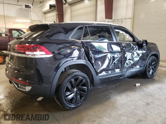 2023 Volkswagen Atlas SE с VIN 1V2HE2CA0PC222288, выставлен на аукционе Copart как лот 57166165 с пробегом 18 142 миль миль и Списание • Salvage title. История ставок и продаж доступна на DreamBid. Изображение 3.