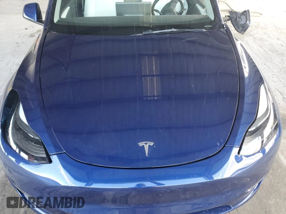 2023 Tesla Model Y Performance with VIN 7SAYGDEF1PF865688, listed as a Copart auction lot 44924385 with 19,255 mi miles and Non Repairable. Bid and sale history available at DreamBid. Image 11.