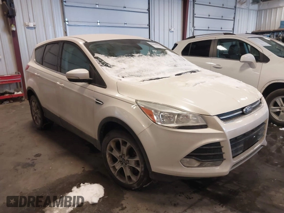 2013 Ford Escape SEL with VIN 1FMCU9HX0DUD85206, listed as a IAAI auction lot 41623110 with 99,223 mi miles. Bid and sale history available at carsss.com. Image 1.