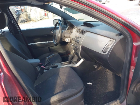 2011 Ford Focus SES with VIN 1FAHP3GN6BW127388, listed as a IAAI auction lot 41979363 with 205,537 mi miles. Bid and sale history available at carsss.com. Image 5.