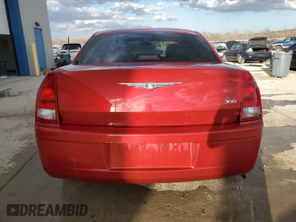 2007 Chrysler 300 with VIN 2C3KA43R87H877157, listed as a Copart auction lot 48135695 with 208,878 mi miles and Salvage Title. Bid and sale history available at carsss.com. Image 6.