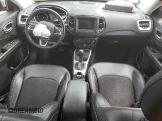2018 Jeep Compass Latitude with VIN 3C4NJDBBXJT230562, listed as a Copart auction lot 51634095 with 74,464 mi miles and Salvage Title. Bid and sale history available at carsss.com. Image 8.
