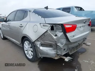 2015 Kia Optima EX with VIN 5XXGN4A70FG416088, listed as a IAAI auction lot 41891432 with 157,480 mi miles. Bid and sale history available at carsss.com. Image 6.
