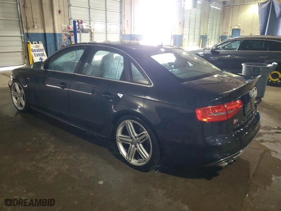 2014 Audi S4 Premium Plus with VIN WAUBGAFL5EA148901, listed as a Copart auction lot 50371735 with 112,367 mi miles and Salvage Title. Bid and sale history available at carsss.com. Image 2.