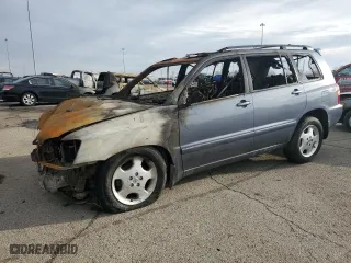 2006 Toyota Highlander w/3rd Row with VIN JTEEP21A960156952, listed as a Copart auction lot 54532825 with 0 mi miles and Salvage Title. Bid and sale history available at carsss.com. Image 1.