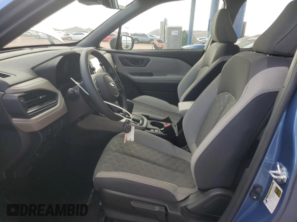 2025 Subaru Forester с VIN JF2SLDAC3SH570841, выставлен на аукционе Copart как лот 65461565 с пробегом 637 миль миль и Списание • Salvage title. История ставок и продаж доступна на DreamBid. Изображение 7.