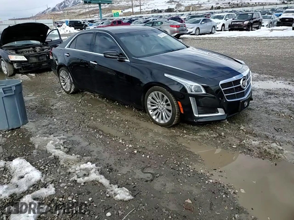 2014 Cadillac CTS Luxury AWD with VIN 1G6AX5S38E0160464, listed as a Copart auction lot 45675495 with 132,439 mi miles and Salvage Title. Bid and sale history available at DreamBid. Image 10.