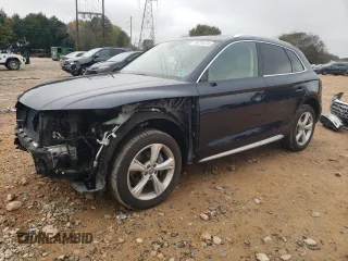 2020 Audi Q5 Prestige with VIN WA1CNAFY7L2104585, listed as a Copart auction lot 79274474 with 53,746 mi miles and Salvage title. Bid and sale history available at DreamBid. Image 1.