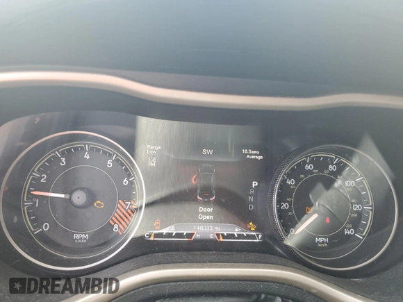 2014 Jeep Cherokee Limited z VIN 1C4PJLDS8EW283387, wystawiony jako Copart lot #56504255 z przebiegiem 146 033 mil mil oraz Szkoda całkowita • Salvage title. Historia ofert i sprzedaży dostępna na DreamBid. Obrazek 9.