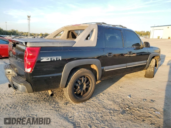 2003 Chevrolet Avalanche with VIN 3GNEC13T63G254599, listed as a Copart auction lot 77036374 with Not Provided miles and Clean Title. Bid and sale history available at carsss.com. Image 3.