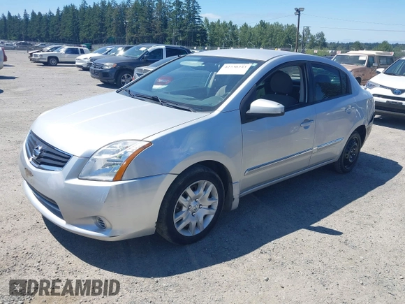 2012 Nissan Sentra S with VIN 3N1AB6AP9CL720114, listed as a IAAI auction lot 42730343 with 144,919 mi miles and . Bid and sale history available at DreamBid. Image 2.