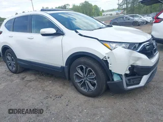 2021 Honda CR-V EX-L with VIN 5J6RW1H81ML005289, listed as a IAAI auction lot 42003777 with 114,552 mi miles and . Bid and sale history available at DreamBid. Image 1.