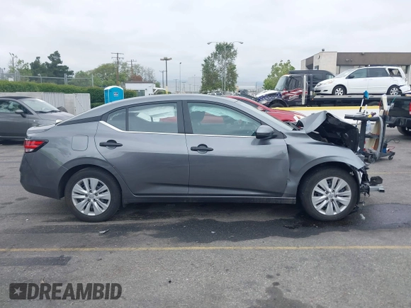 2024 Nissan Sentra S with VIN 3N1AB8BV2RY322960, listed as a IAAI auction lot 42201681 with 23,738 mi miles and . Bid and sale history available at DreamBid. Image 14.