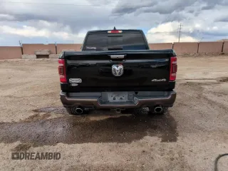 2021 Ram 1500 Longhorn with VIN 1C6SRFKT8MN504868, listed as a Copart auction lot 54559405 with 60,346 mi miles and Salvage title. Bid and sale history available at DreamBid. Image 13.