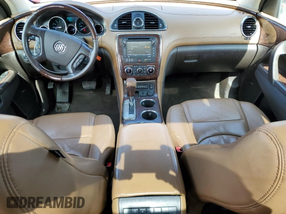 2015 Buick Enclave Leather with VIN 5GAKVBKD0FJ306335, listed as a Copart auction lot 50154635 with 138,239 mi miles and Salvage Title. Bid and sale history available at carsss.com. Image 8.