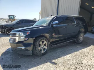 2017 Chevrolet Suburban Premier with VIN 1GNSCJKC8HR241056, listed as a Copart auction lot 48263355 with 201,232 mi miles and Clean Title. Bid and sale history available at carsss.com. Image 1.