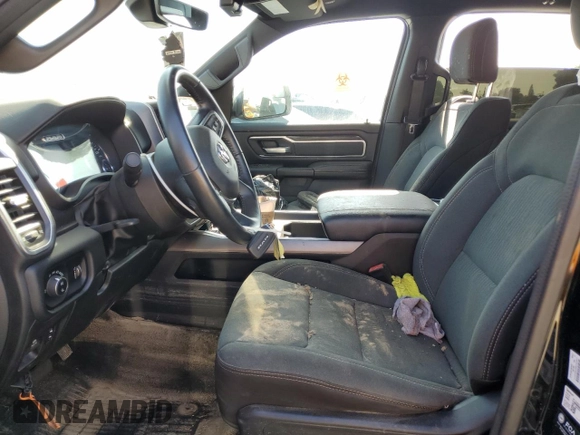 2023 Ram 1500 Big Horn with VIN 1C6SRFFM3PN520774, listed as a Copart auction lot 64585325 with Not provided miles and Salvage title. Bid and sale history available at DreamBid. Image 7.