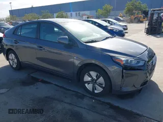 2018 Hyundai Ioniq Blue with VIN KMHC65LC0JU065418, listed as a IAAI auction lot 41588505 with 99,069 mi miles and . Bid and sale history available at DreamBid. Image 1.