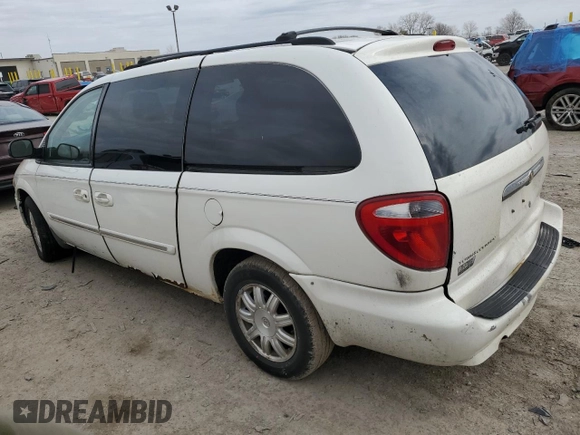 2007 Chrysler Town & Country Touring with VIN 2A4GP54LX7R138490, listed as a Copart auction lot 49036355 with Not provided miles and Salvage title. Bid and sale history available at DreamBid. Image 2.