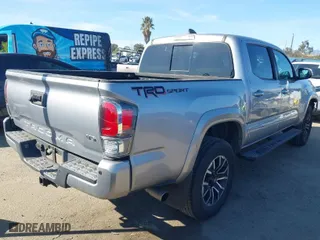 2020 Toyota Tacoma 2WD SR5 with VIN 3TMAZ5CN8LM126770, listed as a IAAI auction lot 41644091 with 49,299 mi miles. Bid and sale history available at carsss.com. Image 4.