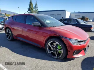 2023 Kia EV6 GT with VIN KNDC5DLE3P5133426, listed as a Copart auction lot 88297835 with 697 mi miles and Salvage Title. Bid and sale history available at carsss.com. Image 4.