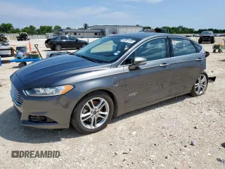 2016 Ford Fusion Titanium with VIN 3FA6P0SUXGR241604, listed as a Copart auction lot 58367575 with 135,138 mi miles and Salvage title. Bid and sale history available at DreamBid. Image 1.