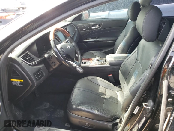 2015 Kia K900 Premium with VIN KNALU4D4XF6024167, listed as a Copart auction lot 61654484 with 34,818 mi miles and Salvage Title. Bid and sale history available at carsss.com. Image 7.
