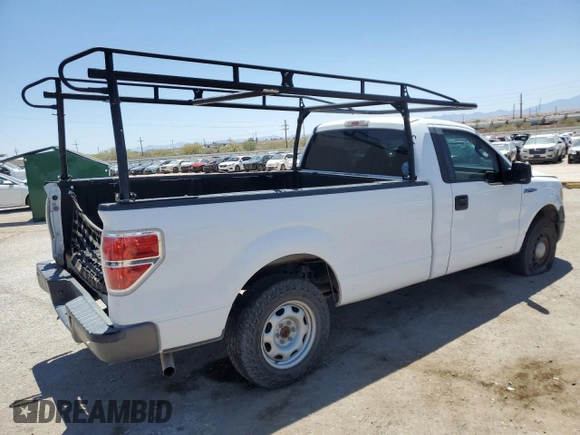 2014 Ford F-150 XL with VIN 1FTMF1CM0EKF61685, listed as a Copart auction lot 54798055 with 210,709 mi miles and Clean Title. Bid and sale history available at carsss.com. Image 3.