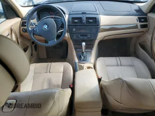 2010 BMW X3 xDrive30i with VIN WBXPC9C49AWJ34628, listed as a Copart auction lot 53161415 with 174,174 mi miles and Salvage Title. Bid and sale history available at DreamBid. Image 8.