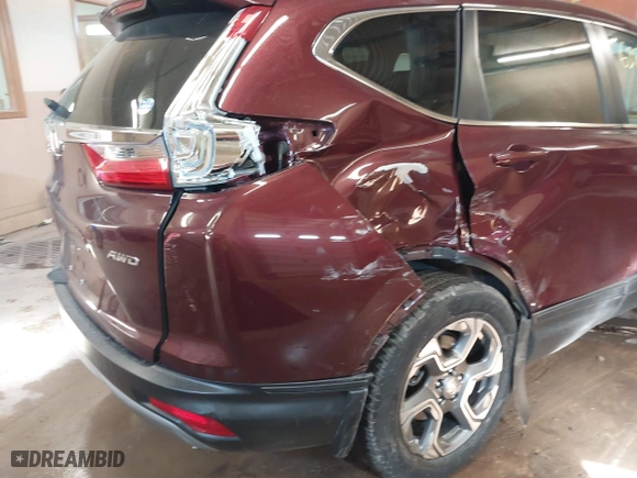 2019 Honda CR-V EX-L with VIN 5J6RW2H81KL024637, listed as a IAAI auction lot 41663832 with 59,374 mi miles. Bid and sale history available at carsss.com. Image 6.