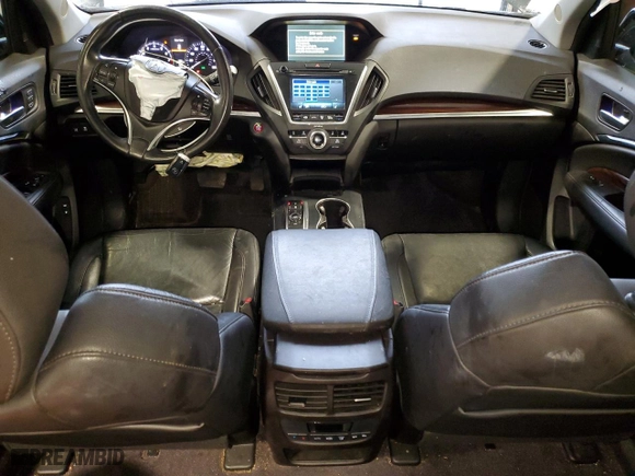 2016 Acura MDX w/Tech with VIN 5FRYD4H41GB056271, listed as a Copart auction lot 45814345 with NaN miles and Salvage Title. Bid and sale history available at carsss.com. Image 8.