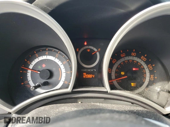 2016 Scion tC with VIN JTKJF5C79GJ018910, listed as a Copart auction lot 43444515 with 120,884 mi miles and Salvage Title. Bid and sale history available at carsss.com. Image 9.